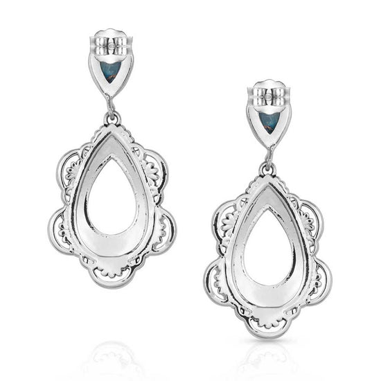 Montana Silversmiths Ladies Guadalupe Dangle Stone Earrings ER4951