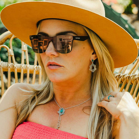 Montana Silversmiths Ladies Guadalupe Dangle Stone Earrings ER4951