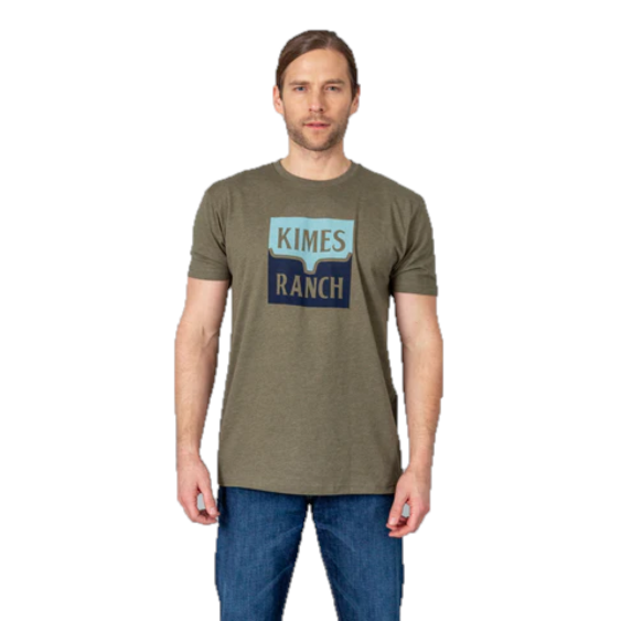 Kimes Ranch® Men's Explicit Warning Military Green T-Shirt EXPW-MILGRN