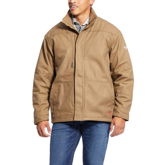 Ariat® Men's FR Workhorse Field Khaki Insulated Jacket 10024029