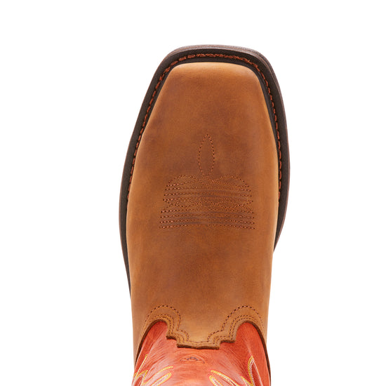 Ariat® Men's Work Hog Wide Square Steel Toe Brown Boots 10006961