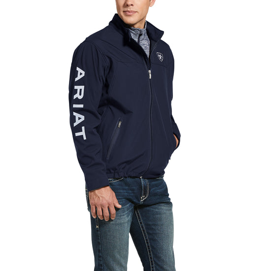 Ariat® Men's New Team Navy Blue Softshell Jacket 10032687