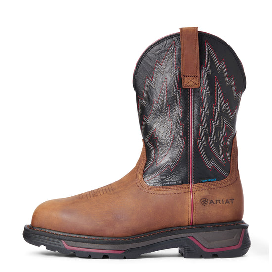 Ariat® Men's Big Rig Mesa Brown Waterproof Composite Toe Boot 10034160
