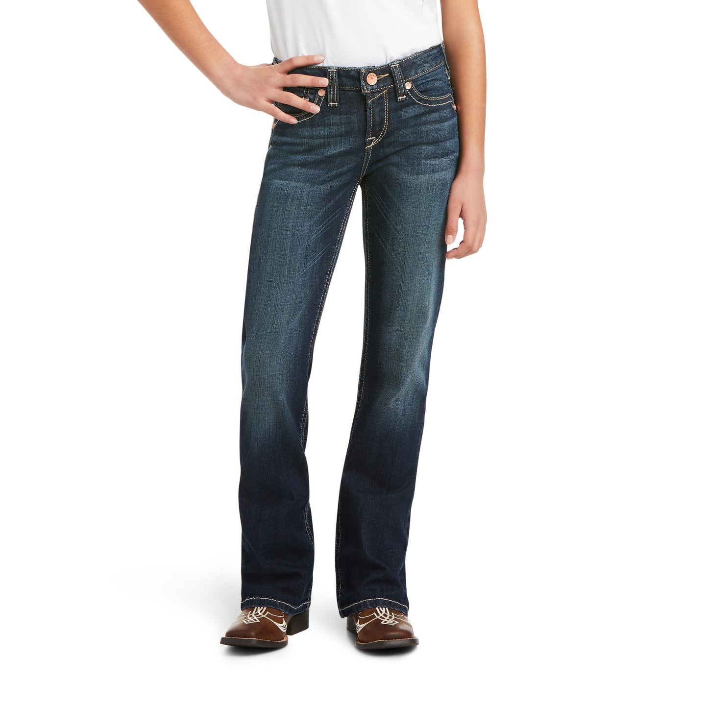 Ariat® Girls R.E.A.L™ Kylee Boot Cut Jeans 10037941