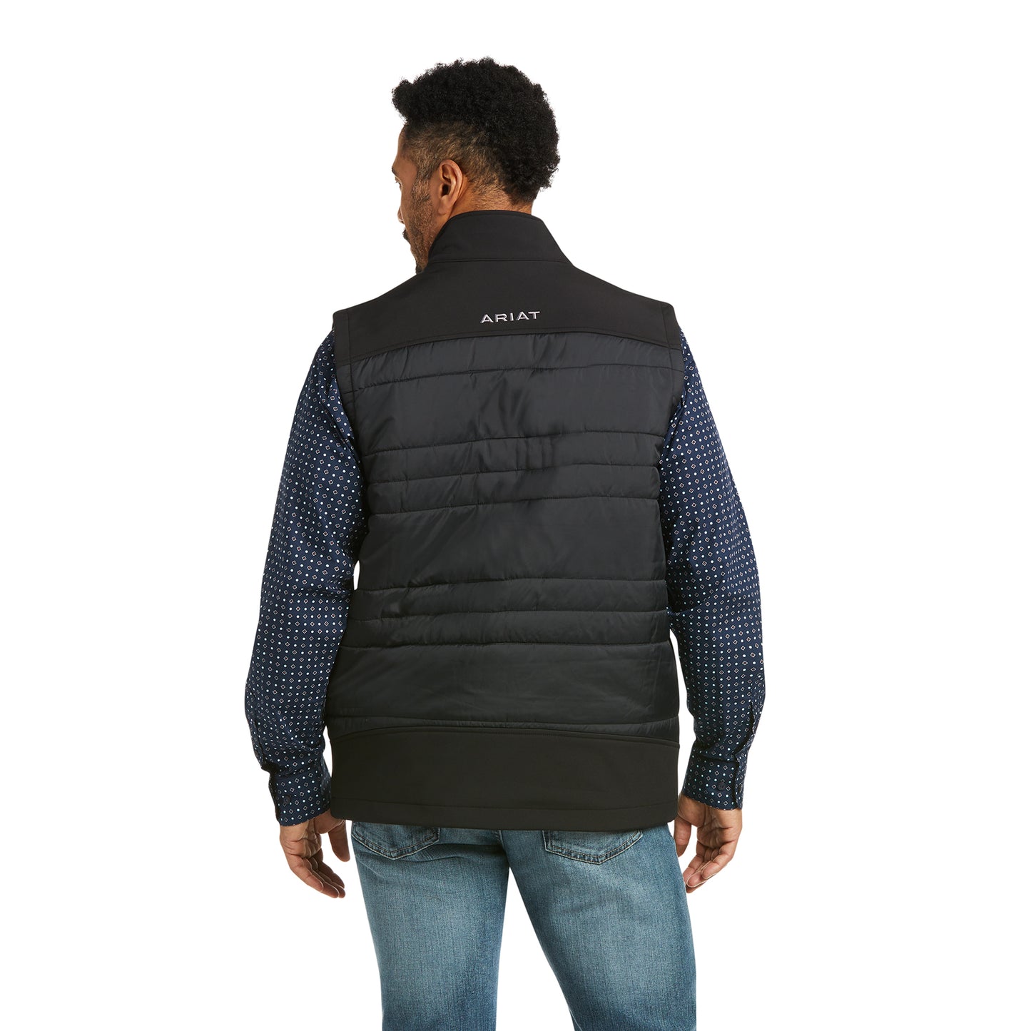 Ariat Men's Elevation Black Insulated Vest 10037553