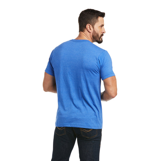 Ariat Men's Freedom For All Short Sleeve Royal Blue T-Shirt 10037839