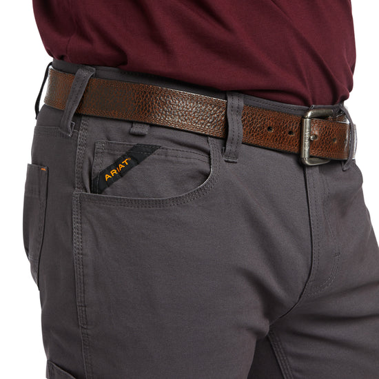 Ariat® Men's Rebar M7 Made Tough Grey Slim Fit Work Pants 10036733