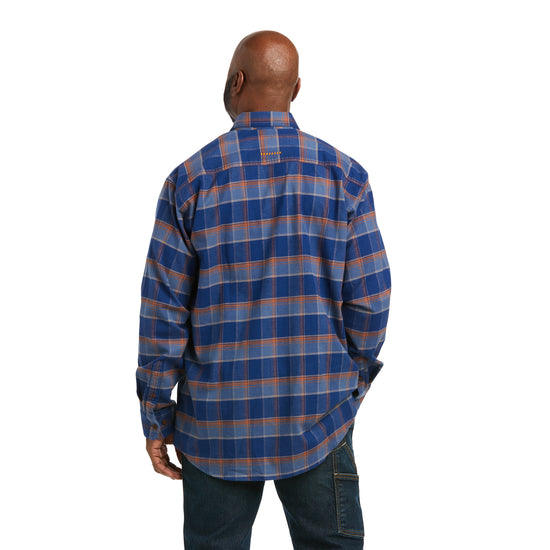 Ariat® Men's Rebar Flannel DuraStretch Work Shirt 10037409