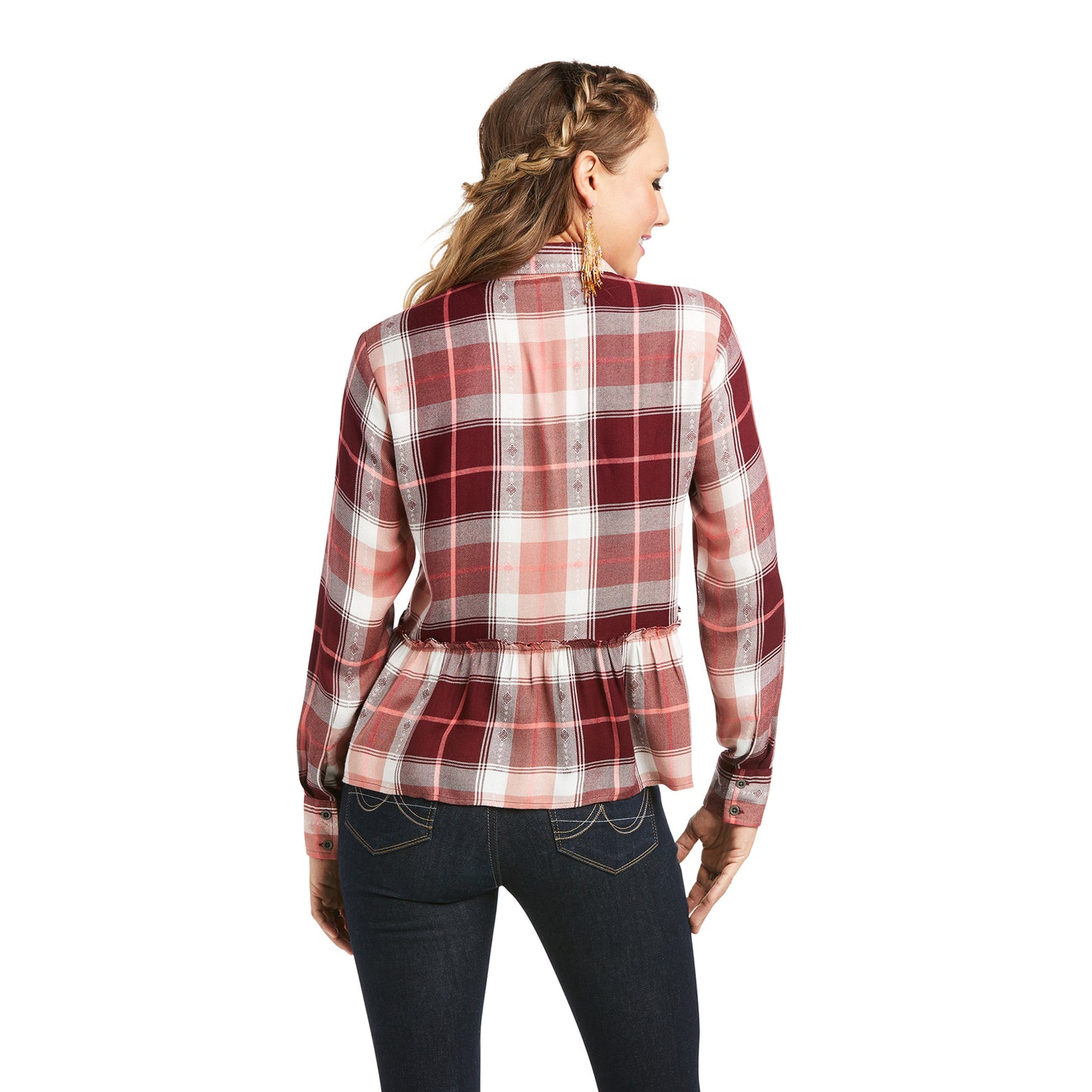 Ariat® Ladies Ford Long Sleeve Multi Color Shirt 10037239