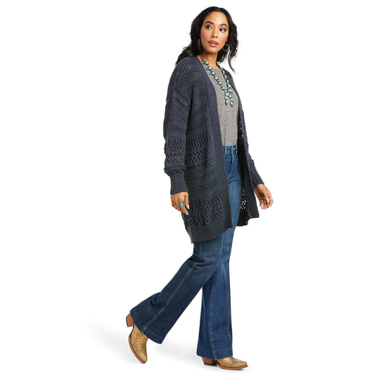 Ariat® Ladies Tess Navy Sweater Duster 10037245