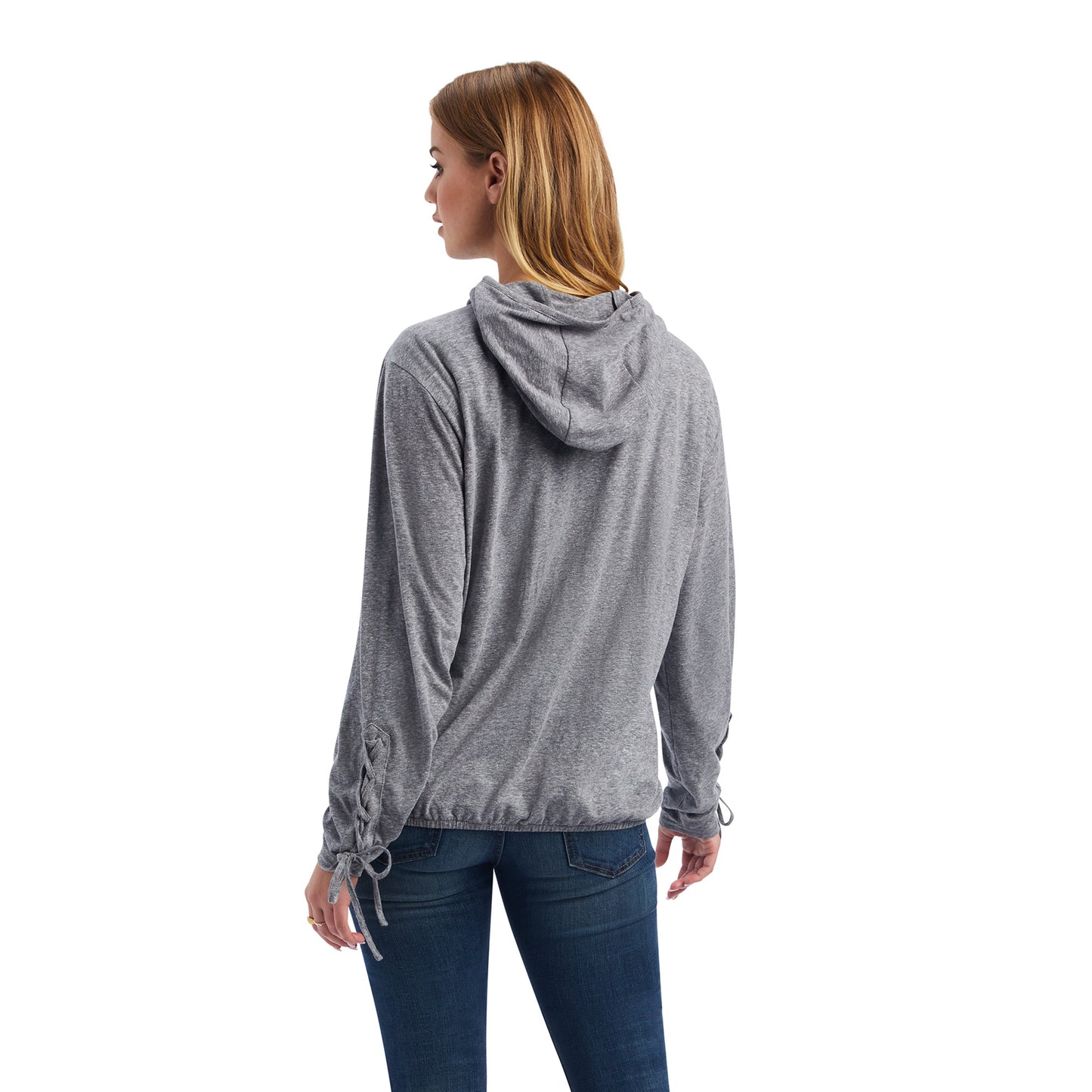 Ariat® Ladies Kansas Heather Grey Hoodie 10037911