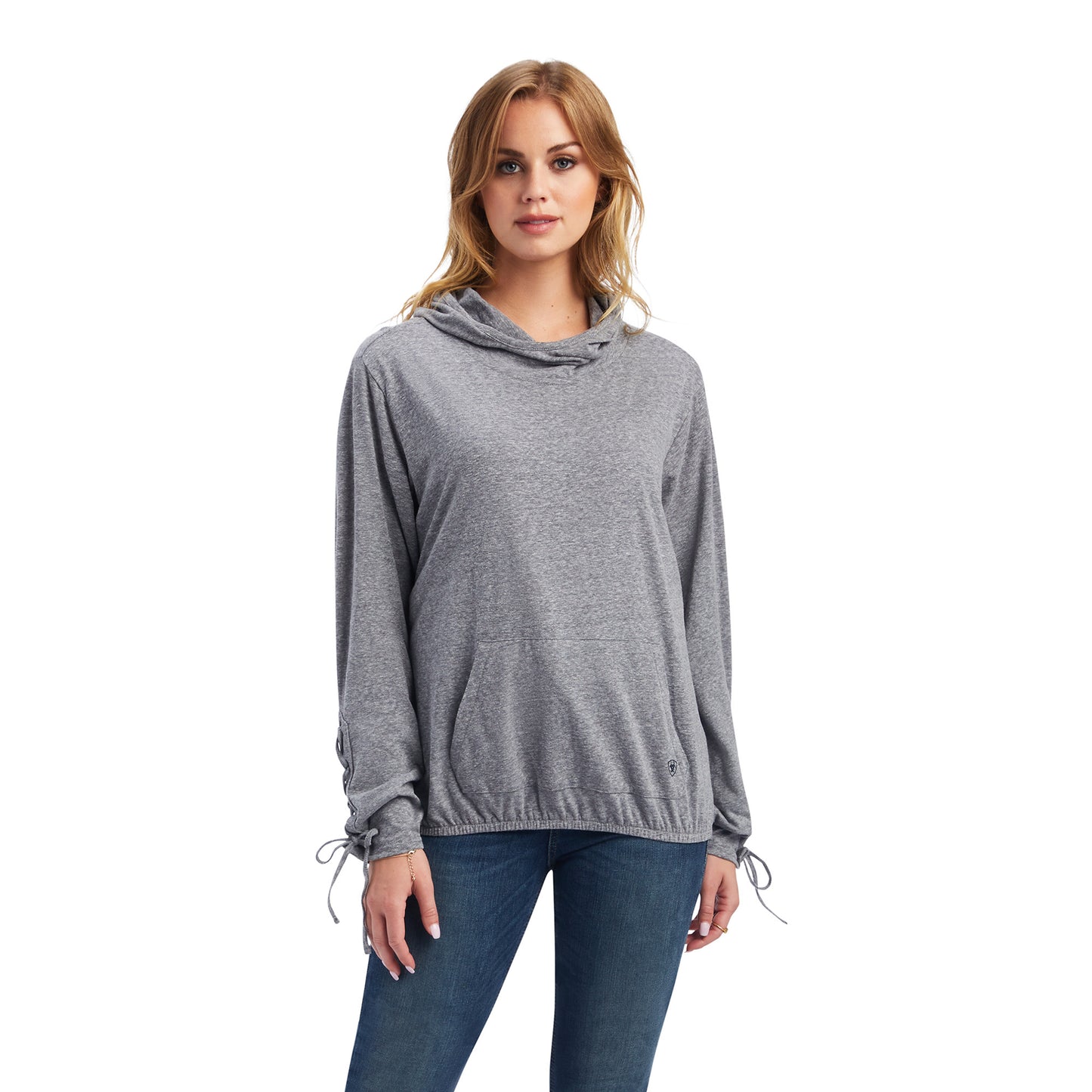 Ariat® Ladies Kansas Heather Grey Hoodie 10037911