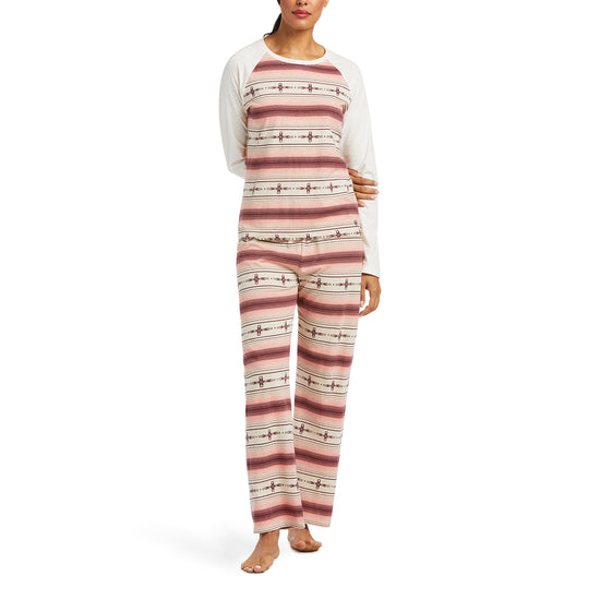 Ariat® Ladies Western Print Pajama Set 10037917