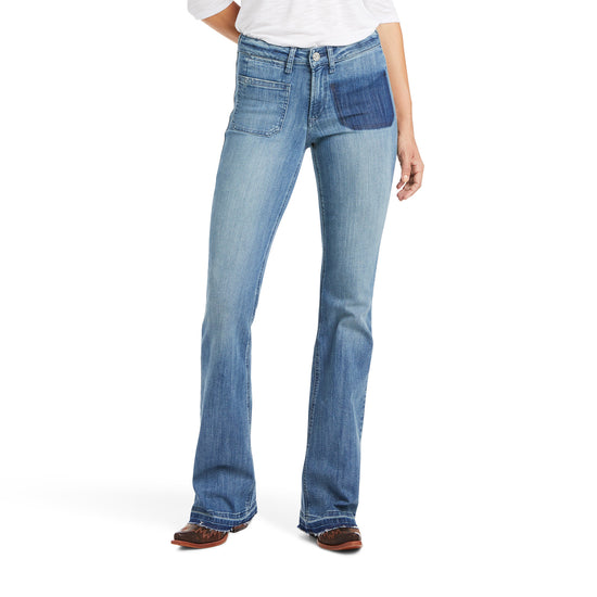 Ariat® Ladies Vivianne Slim Trouser Wide Leg Jeans 10037944