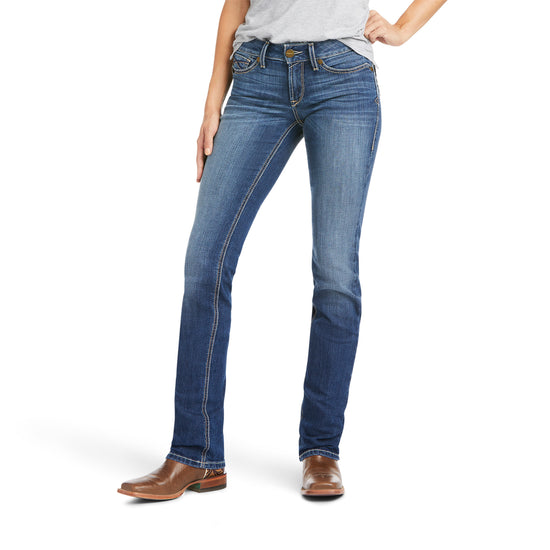 Ariat® Ladies Catalina REAL Perfect Rise Straight Leg Jeans 10037952