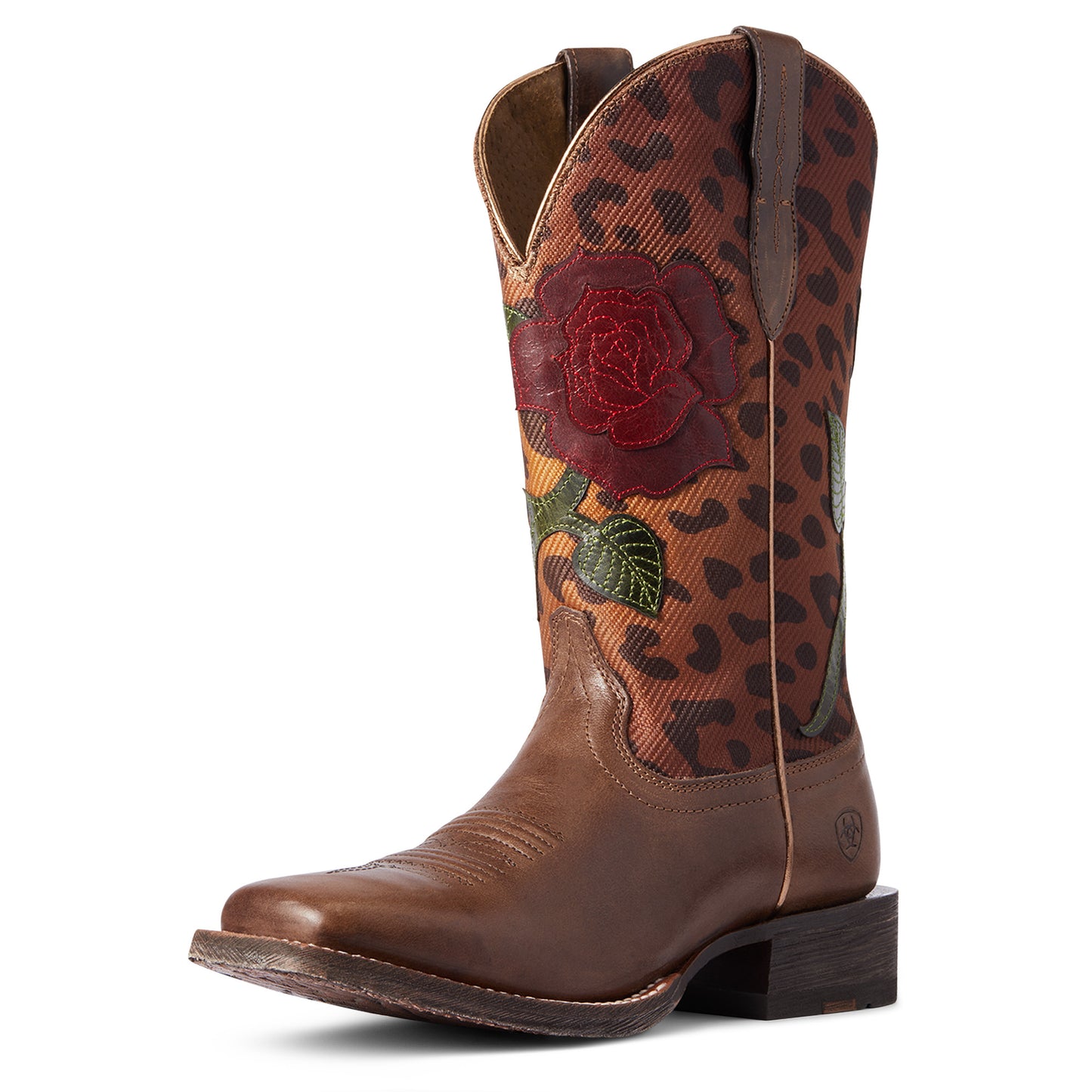 Ariat Ladies Circuit Rosa Cedar & Leopard Print Boots 10038278