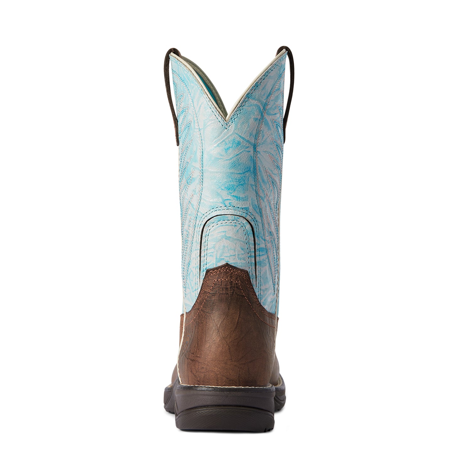 Ariat Ladies Anthem 2.0 Crackled Mahogany & Ombre Blue Boots 10038331
