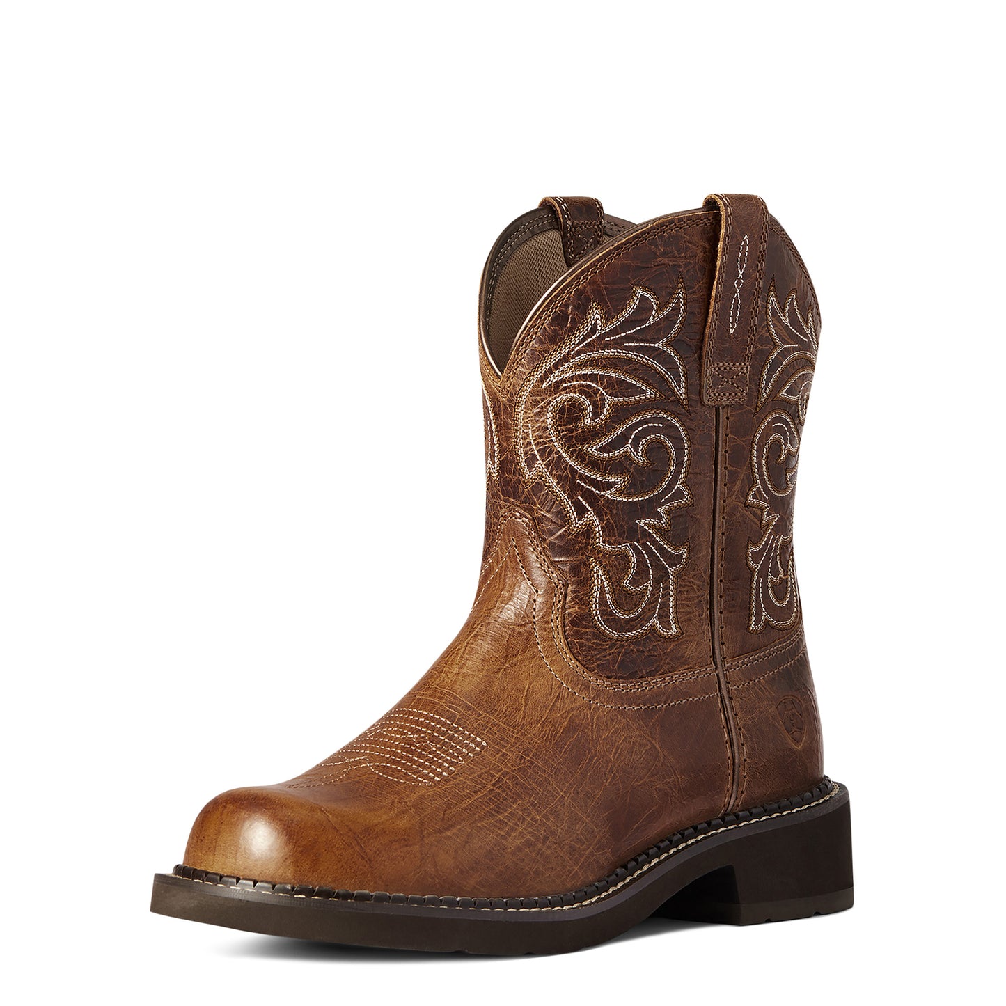 Ariat Ladies Fatbaby Heritage Mazy Cracked Cottage Western Boots 10038378