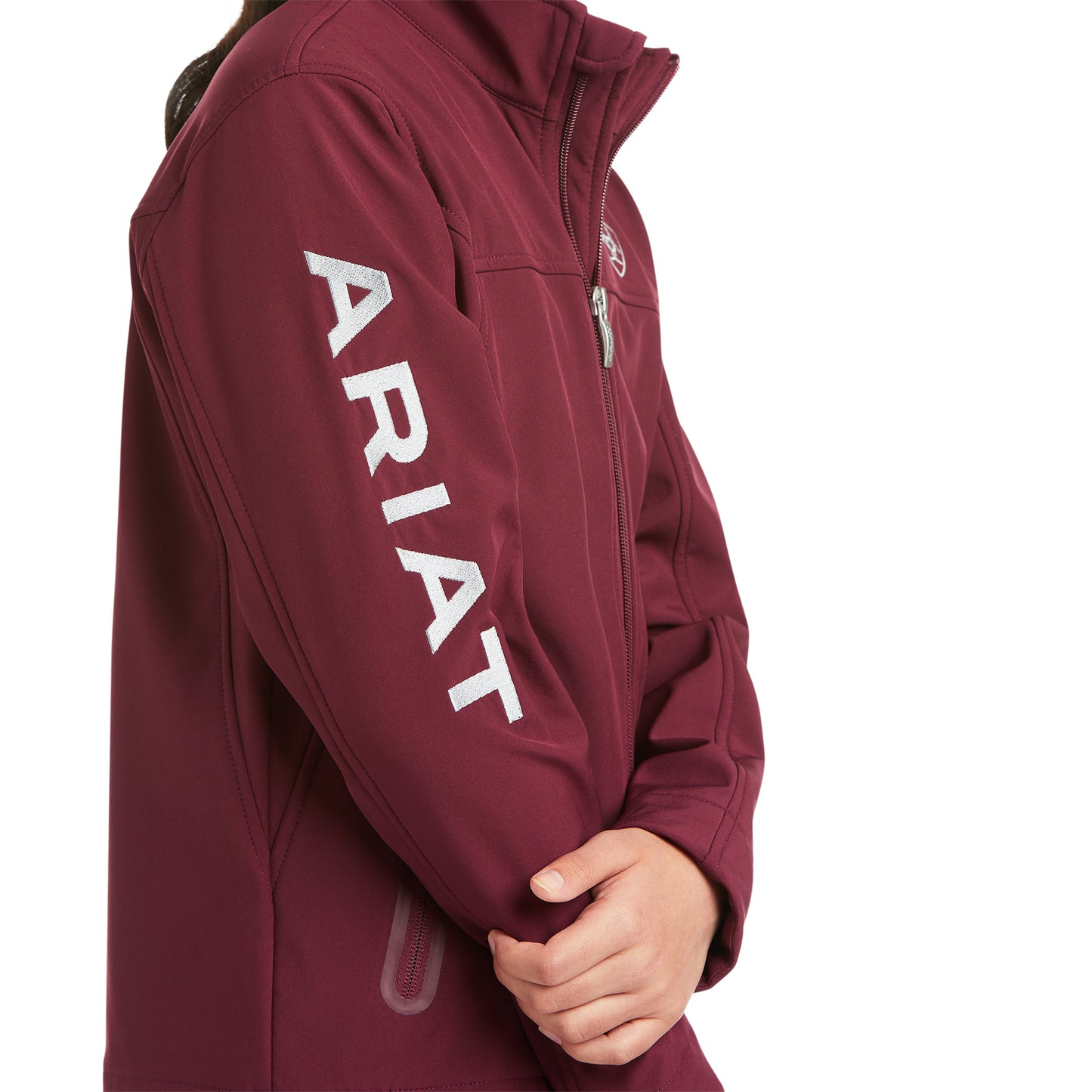 Ariat Children's New Team Windsor Wine Softshell Jacket 10037400