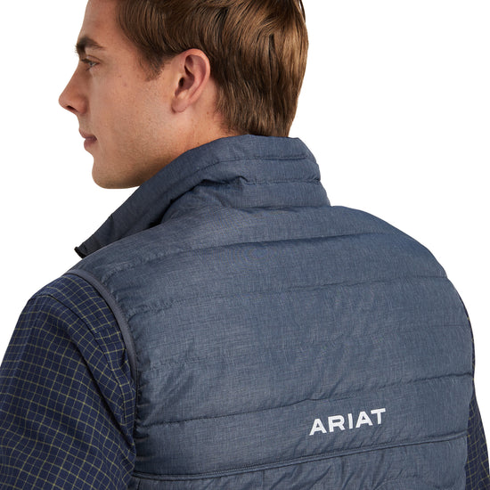 Ariat® Men's Ideal Down Charcoal Heather Vest 10041372