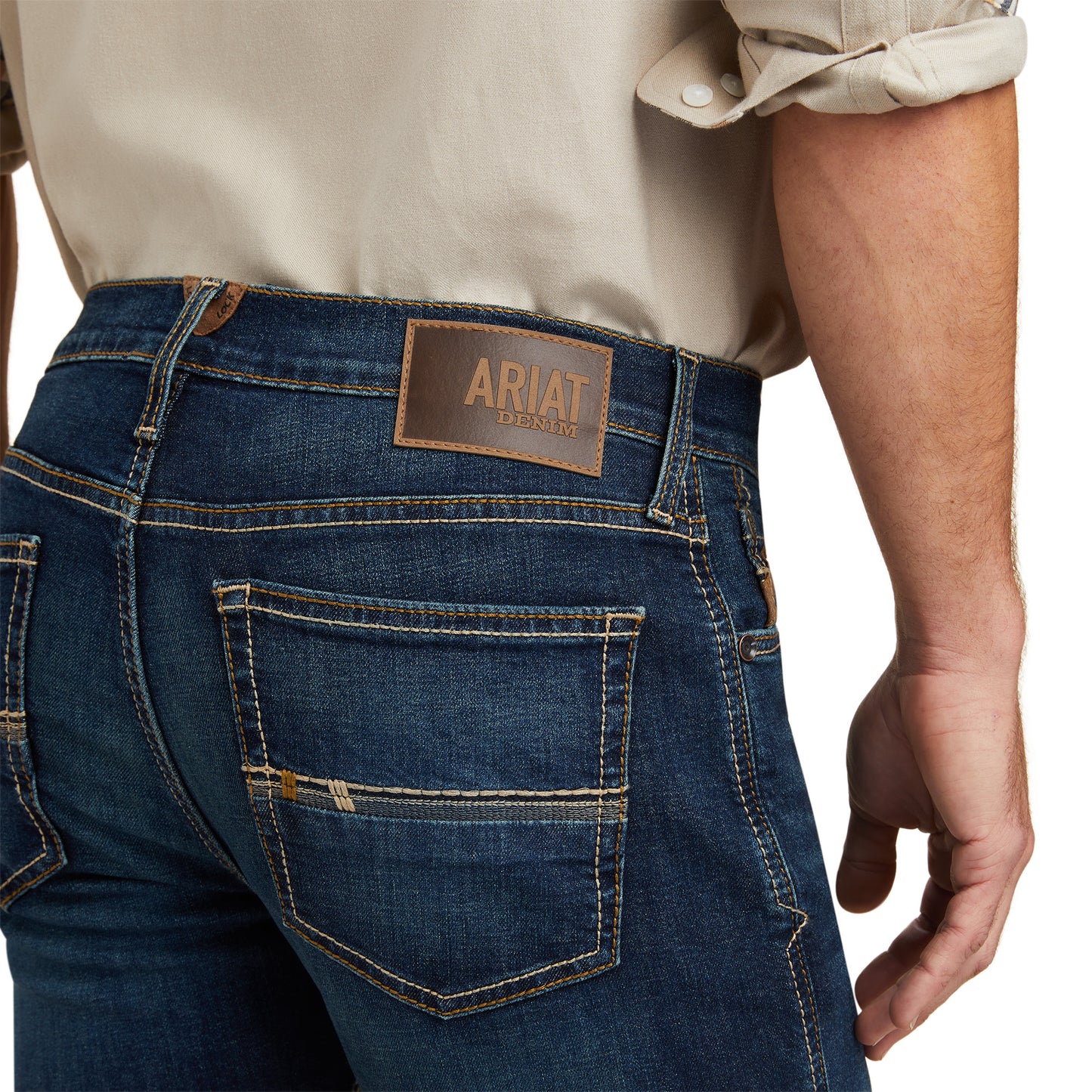 Ariat® Men's M8 Modern Slim Leg Dark Wash Jeans 10041091