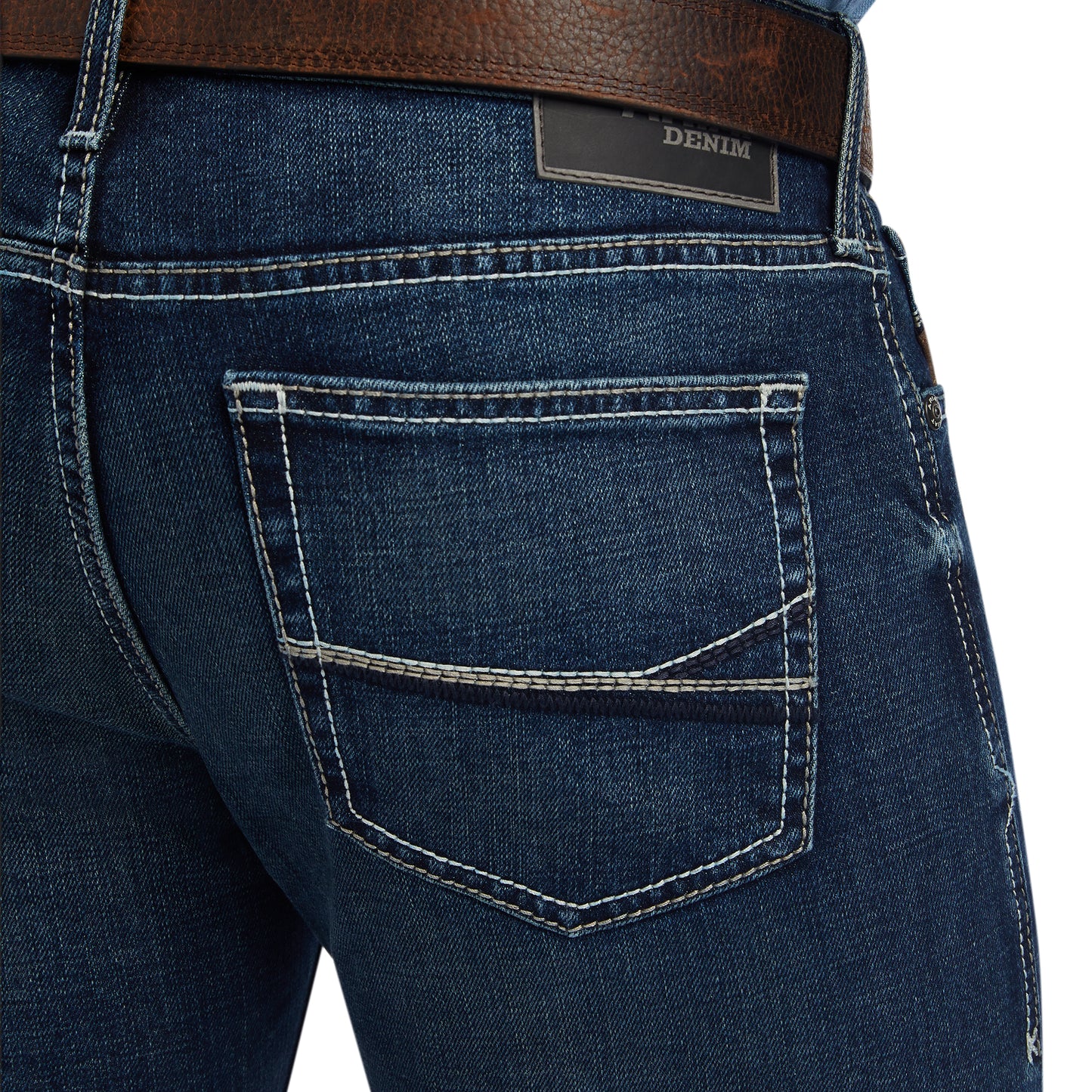 Ariat® Men's M7 Slim Fit Straight Leg Dark Wash Jeans 10041092