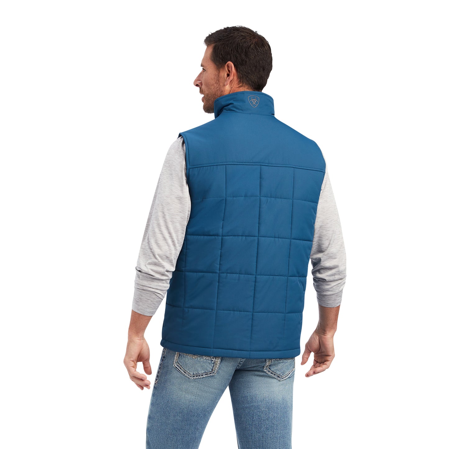 Ariat® Men's Crius Concealed Carry Majolica Blue Vest 10041521