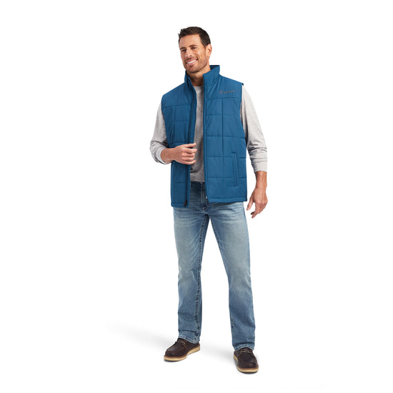 Ariat® Men's Crius Concealed Carry Majolica Blue Vest 10041521