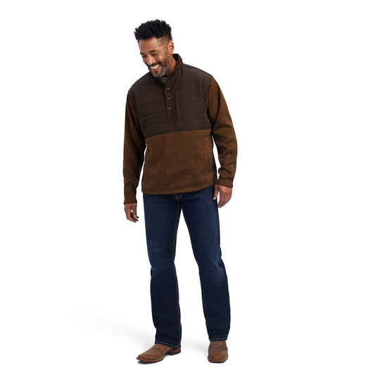 Ariat® Men's Brindlewood Caldwell Reinforced Snap Sweater 10041731