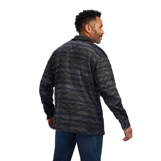 Ariat® Men's Caldwell Printed Southwest Grey Shirt Jacket 10041734