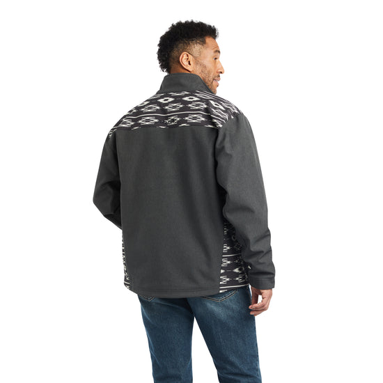 Ariat® Men's Vernon 2.0 Chimayo Charcoal Softshell Jacket 10042132