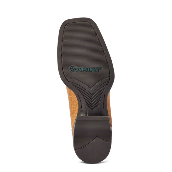 Ariat® Men's Sport Pardner Matte Tan & Brown Square Toe Boots 10042392