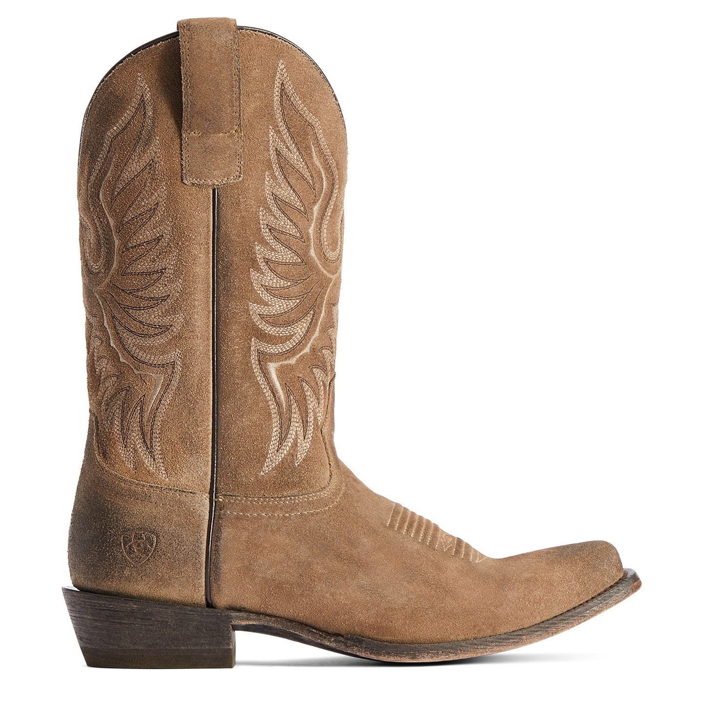 Ariat® Men's Circuit High Stepper Burned Grey Suede Boots 10042401