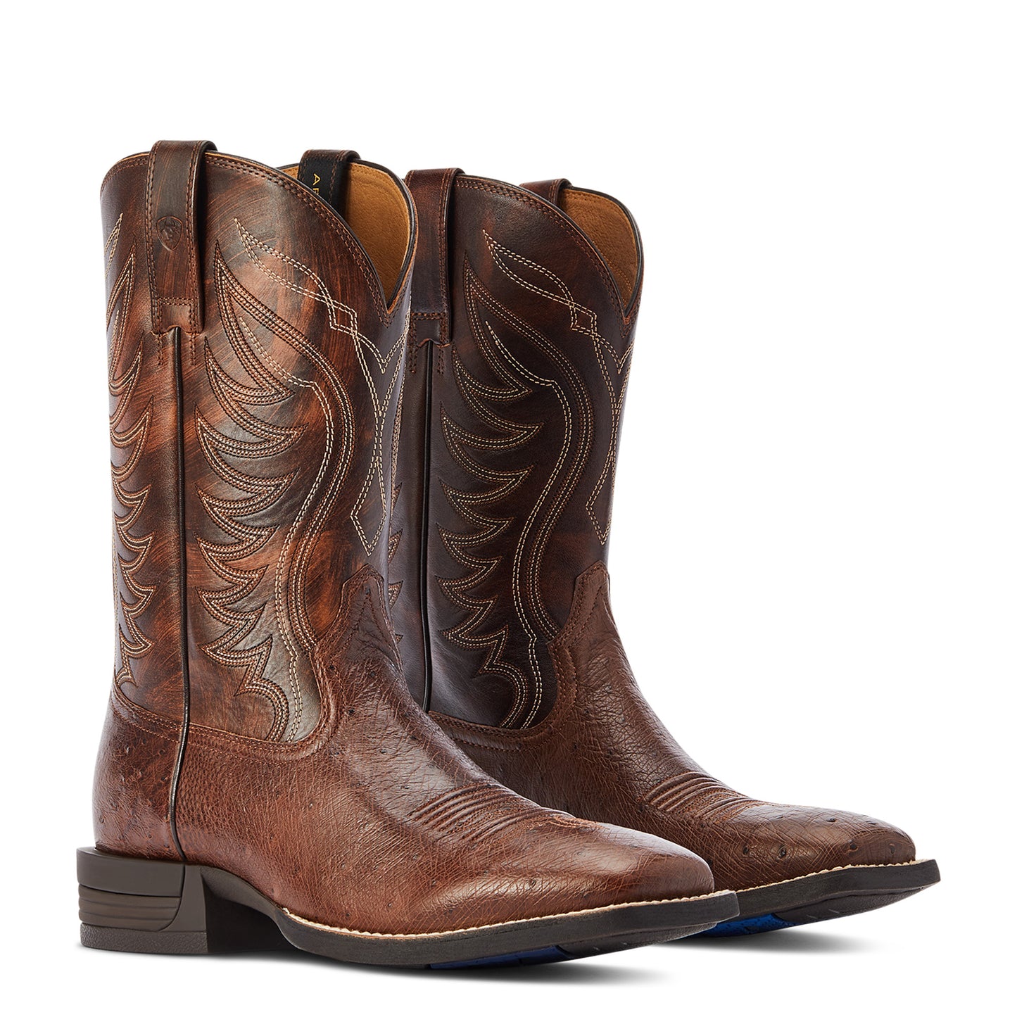 Ariat® Men's Reckoning Smooth Quill  & Brown Boots 10042473
