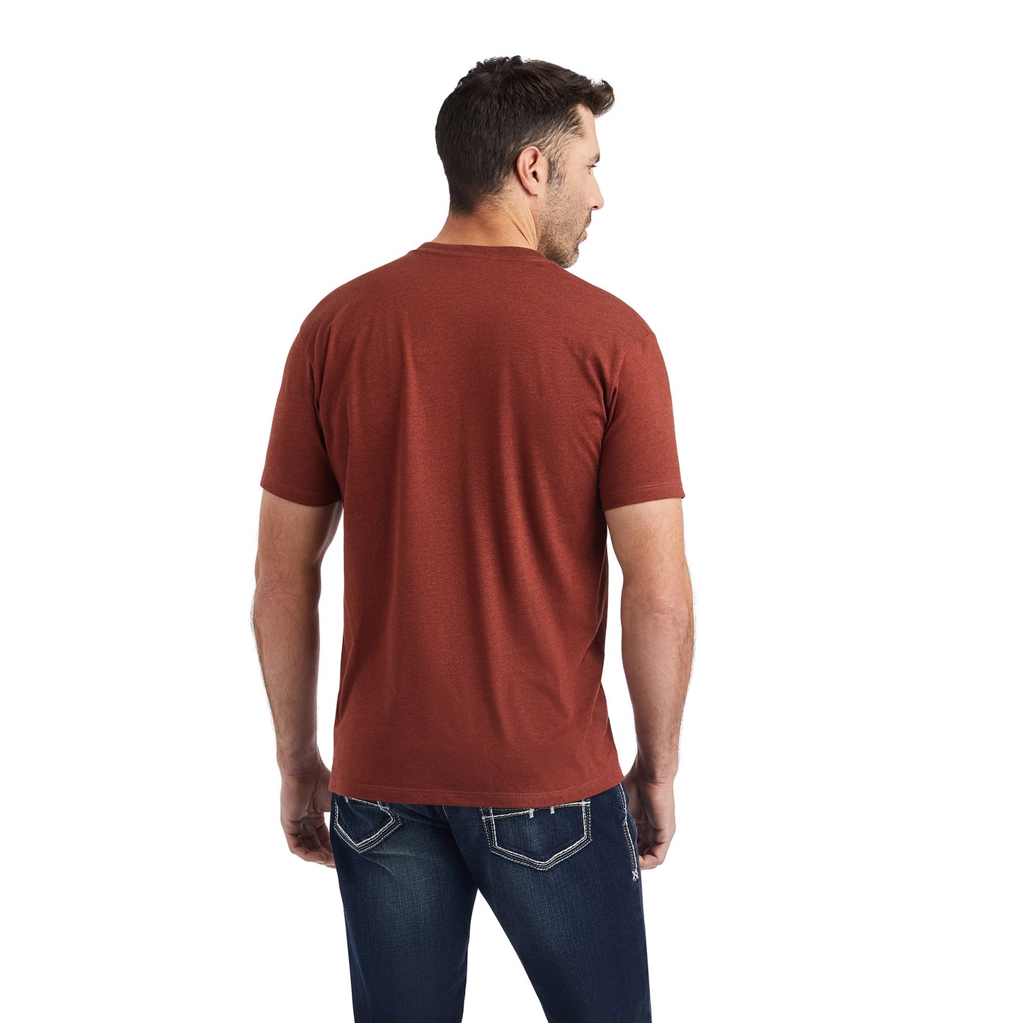 Ariat® Men's Rope  Rust Heather T-Shirt 10042770