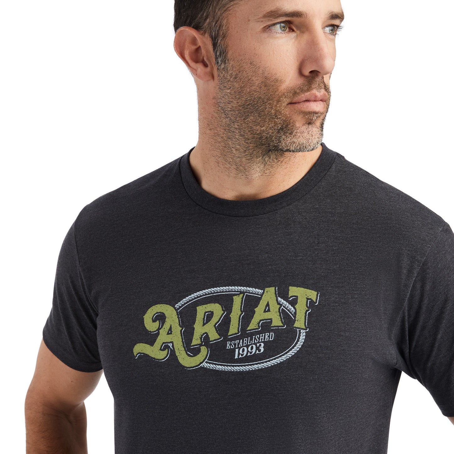 Ariat® Men's Rope  Charcoal Heather T-Shirt 10042771