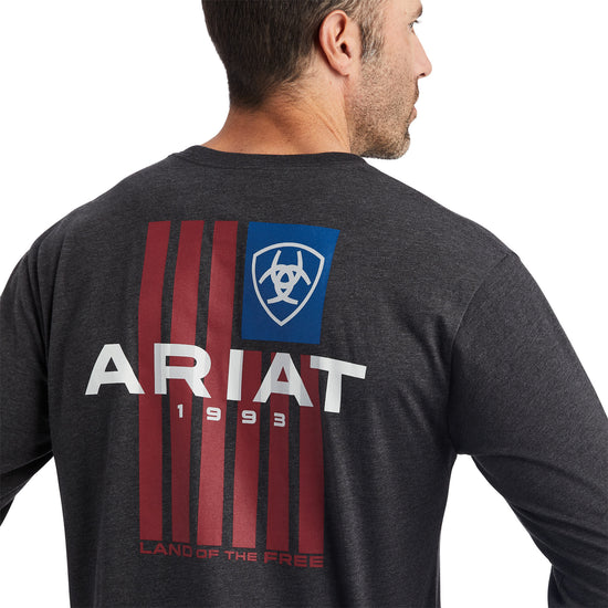 Ariat® Men's Land Of The Free Black T-Shirt 10042779