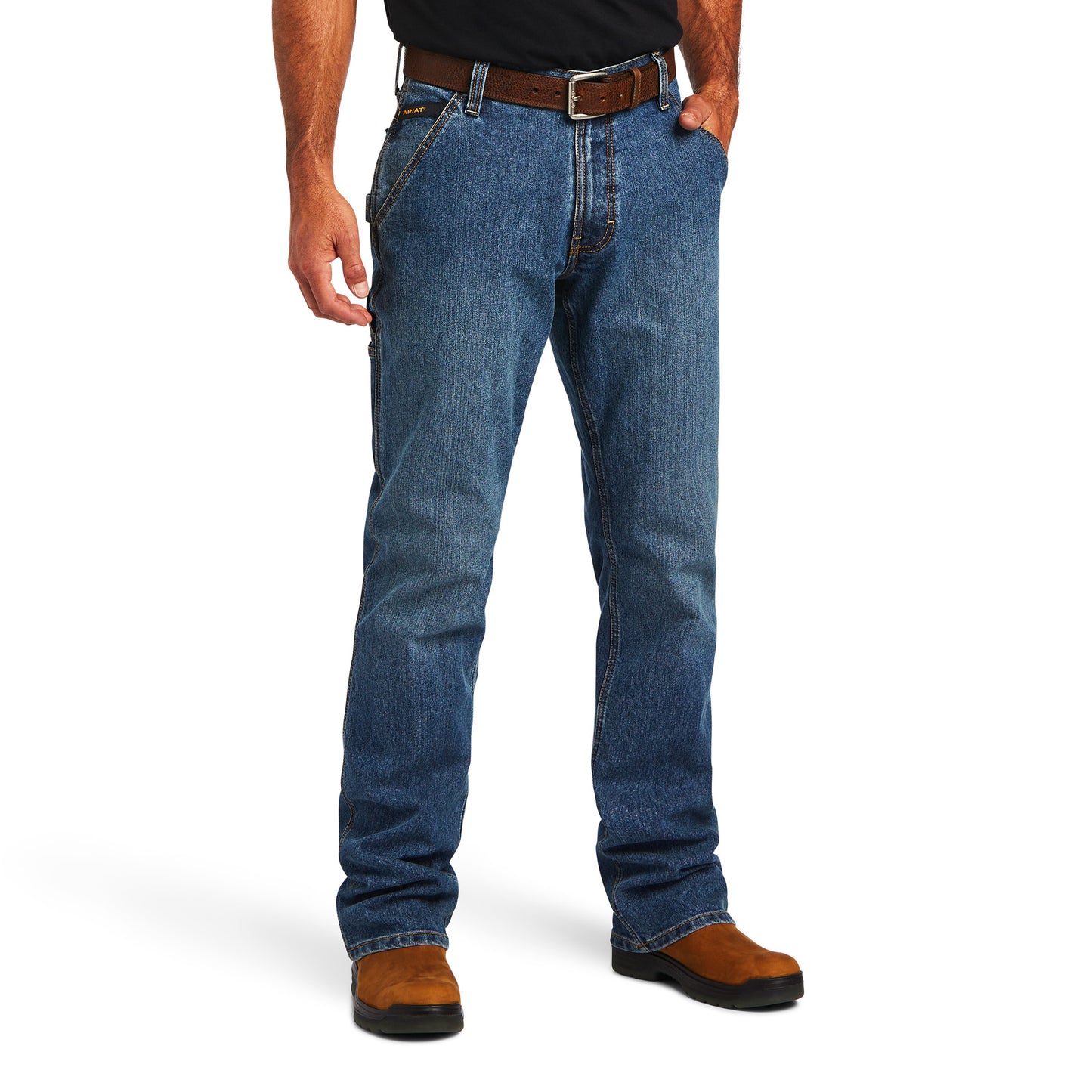 Ariat® Men's Rebar M4 DuraStretch™ Workhorse Bootcut Jeans 10041086
