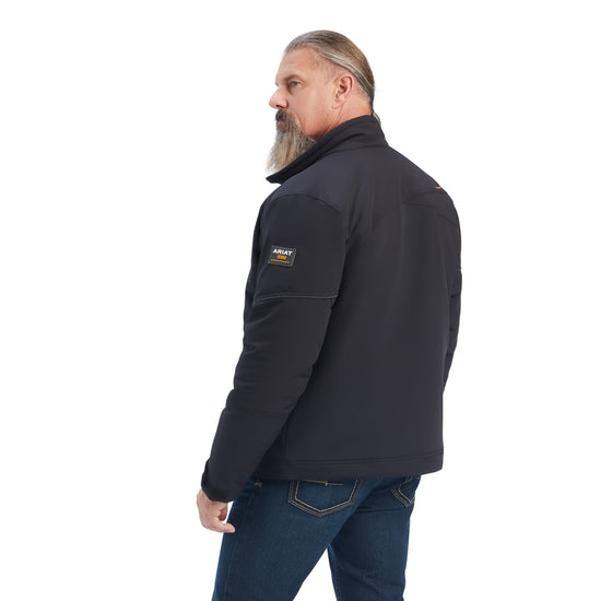 Ariat® Men's Rebar Dri-Tek DuraStretch Insulated Black Jacket 10041502