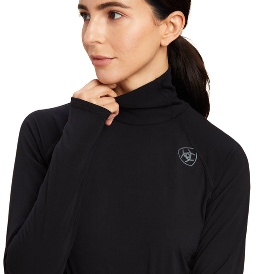 Ariat® Ladies Venture Baselayer Black Long Sleeve Shirt 10041360