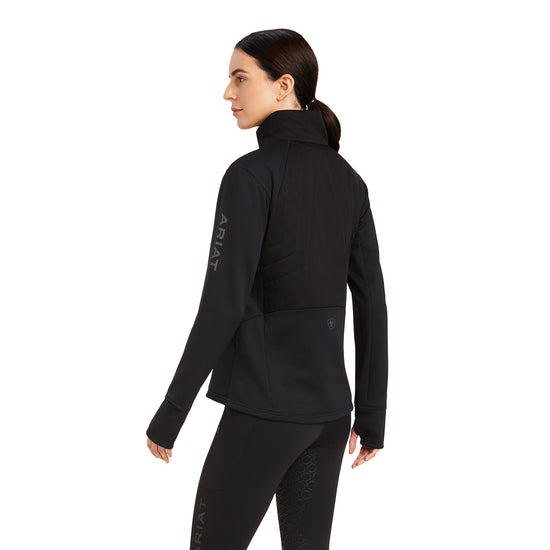 Ariat® Ladies Venture Quarter Zip Black Sweatshirt 10041395