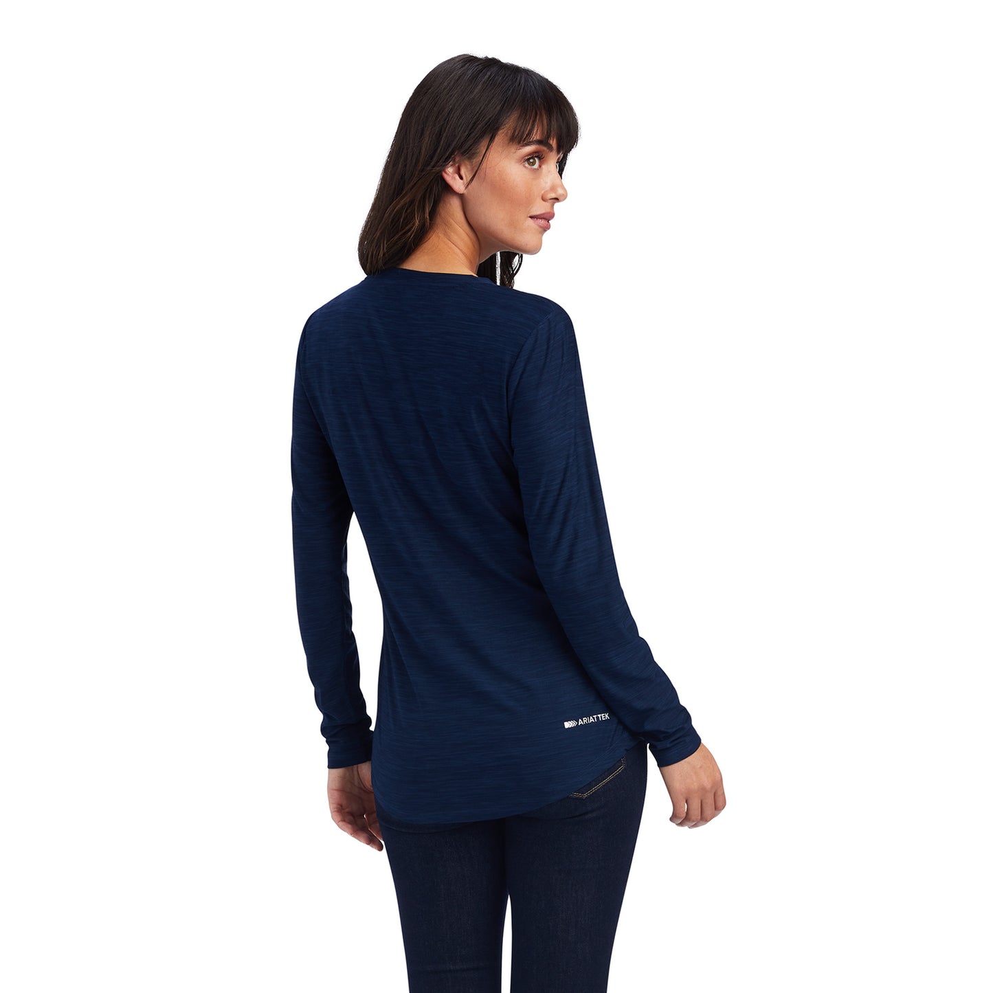 Ariat® Women's Laguna Long Sleeve Navy Shirt 10041608
