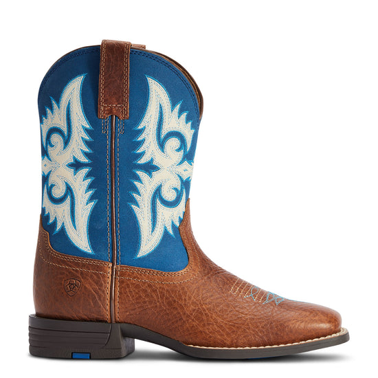 Ariat Children's Lonestar Red Dirt Road & Blue Waves Square Toe Boots 10042597