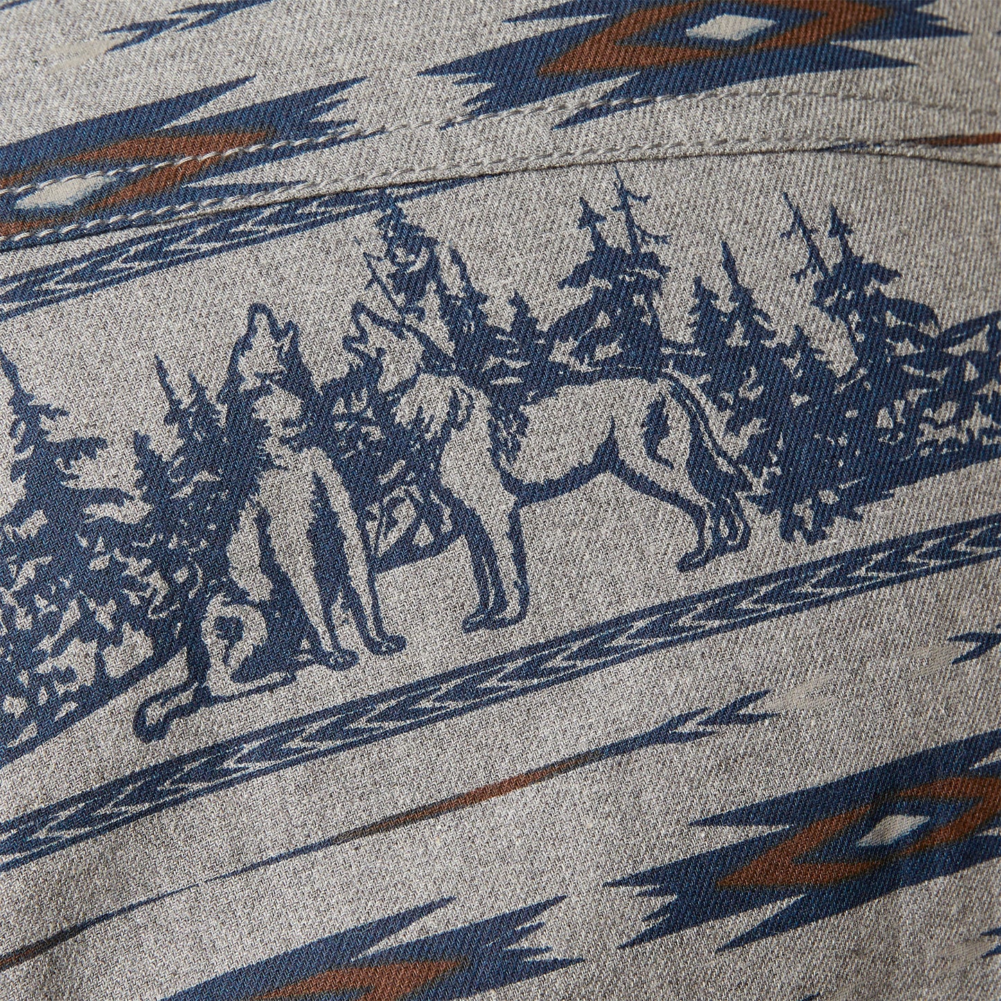 Ariat Men's Harlow Retro Fit Indigo Coast Button Down Shirt 10046297