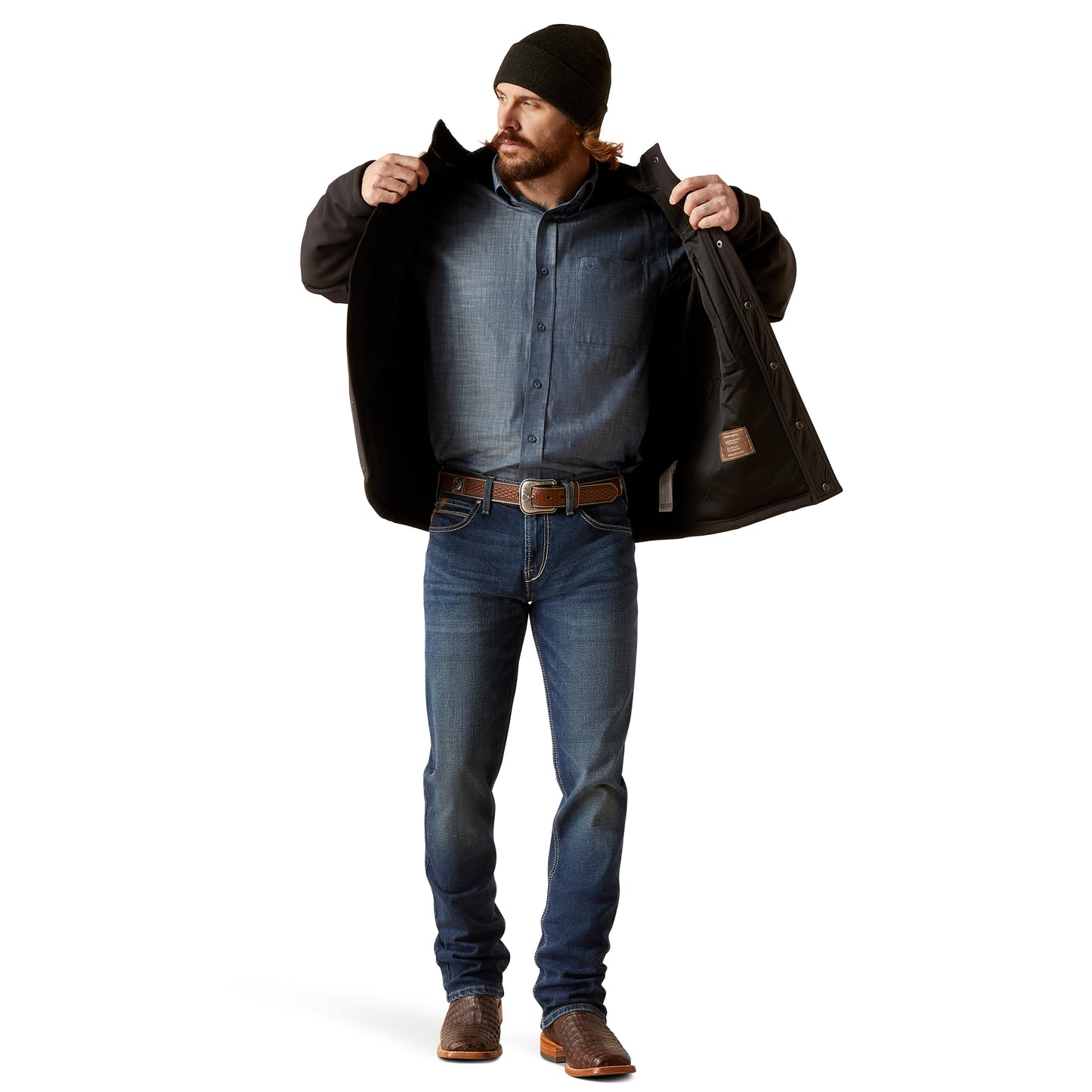 Ariat Men's Vernon Sherpa 2.0 Concealed Carry Black Jacket 10046456