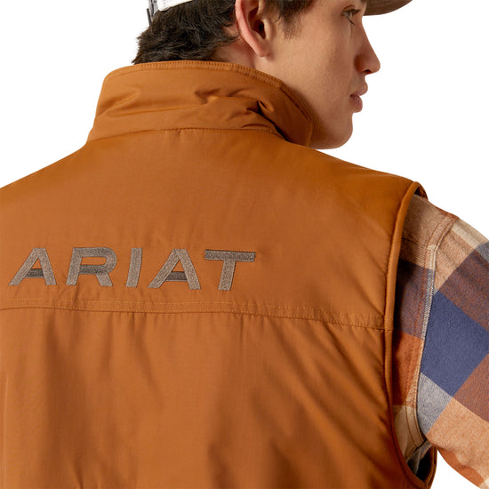 Ariat Men's Team Concealed Carry Chestnut Brown Insulated Vest 10046718