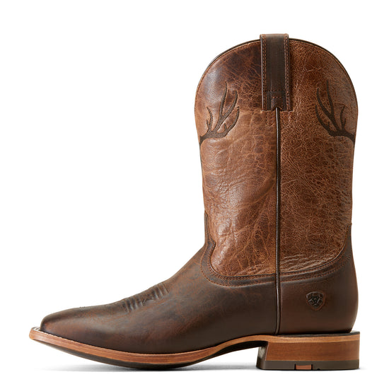 Ariat Men's Crosshair Dark Whiskey & Antique Brown Western Boot 100468