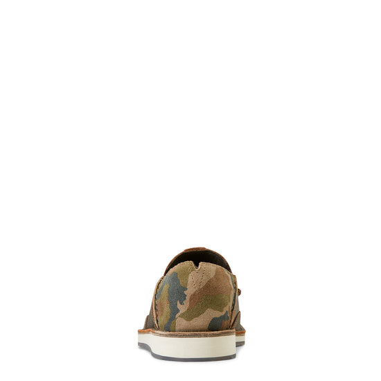 Ariat Men's Camo Cruiser Leather Brown Slip On Shoe 10046940