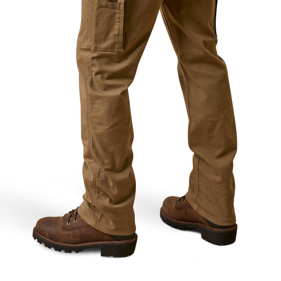 Ariat Men's Rebar M4 Straight Leg Field Khaki Made Tough Cargo Pants 10045379