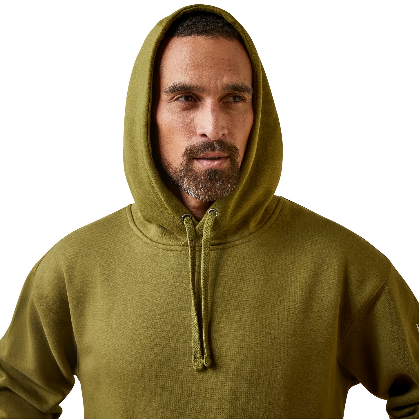 Ariat Men's Rebar Roughneck Avocado Green Pullover Hoodie 10046126
